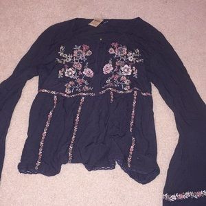 American Eagle Floral Top